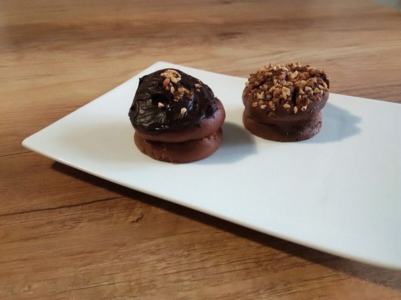 Cliquez pour zoomer ! Muffins façon Sacher Thermomix par Del de Guidel