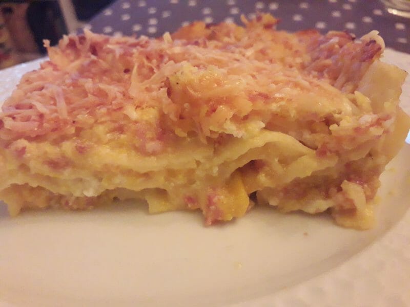Cliquez pour zoomer ! Lasagnes au potiron Thermomix par Liliwind