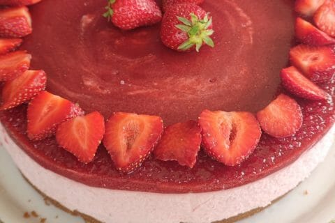 Cliquez pour zoomer ! Bavarois aux fraises Thermomix par Liliwind