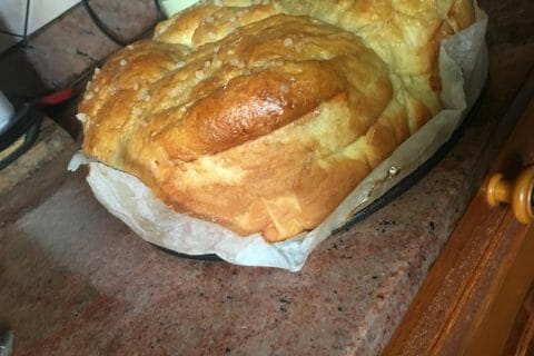Cliquez pour zoomer ! Brioche tressée à la mie filante Thermomix par Doudoune971