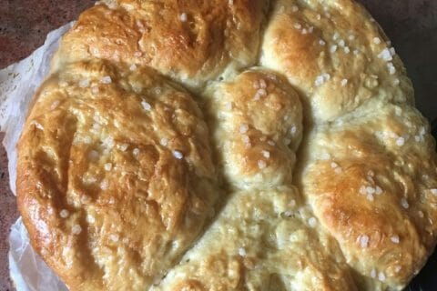 Cliquez pour zoomer ! Brioche tressée à la mie filante Thermomix par Doudoune971