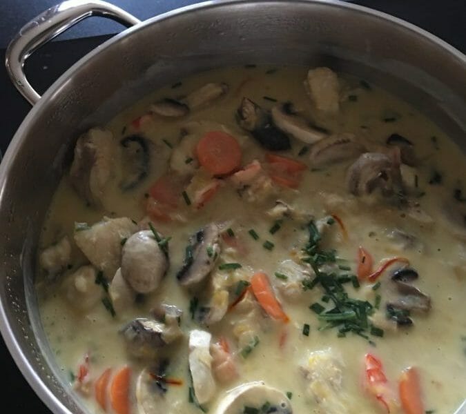 Cliquez pour zoomer ! Blanquette de lotte Thermomix par pitchounette0610