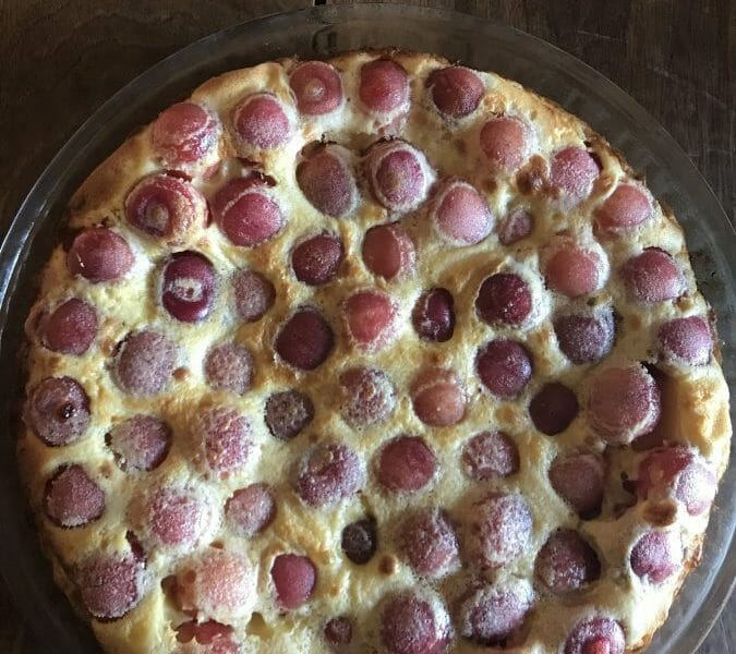 Cliquez pour zoomer ! Clafoutis aux cerises Thermomix par kikietjerome