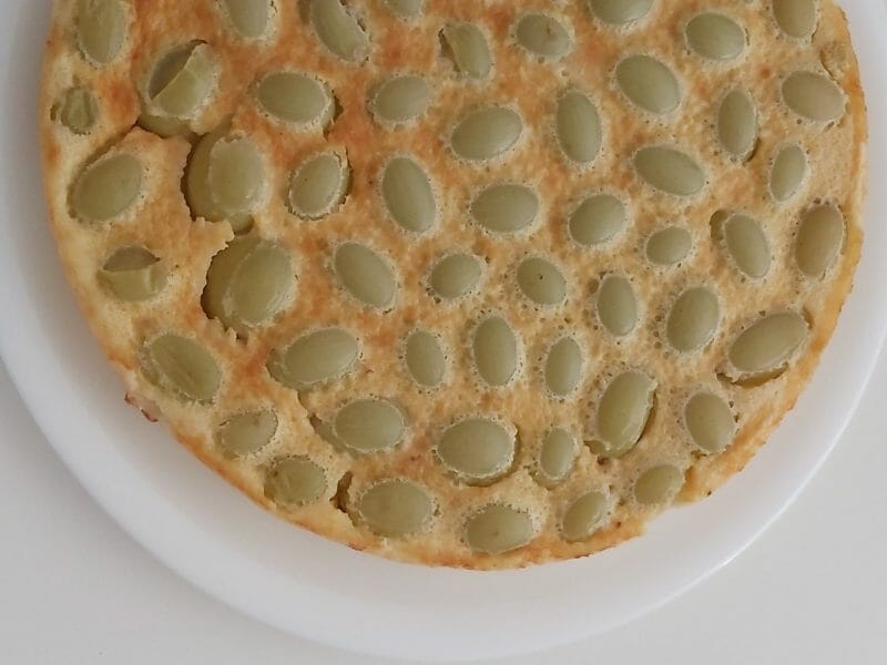 Cliquez pour zoomer ! Clafoutis aux raisins frais Thermomix par patty808