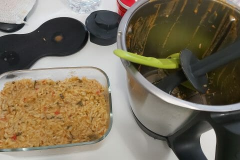 Cliquez pour zoomer ! Côtes de porc au riz jaune Thermomix par patty808