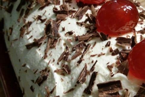 Cliquez pour zoomer ! Bûche forêt noire Thermomix par Tafany