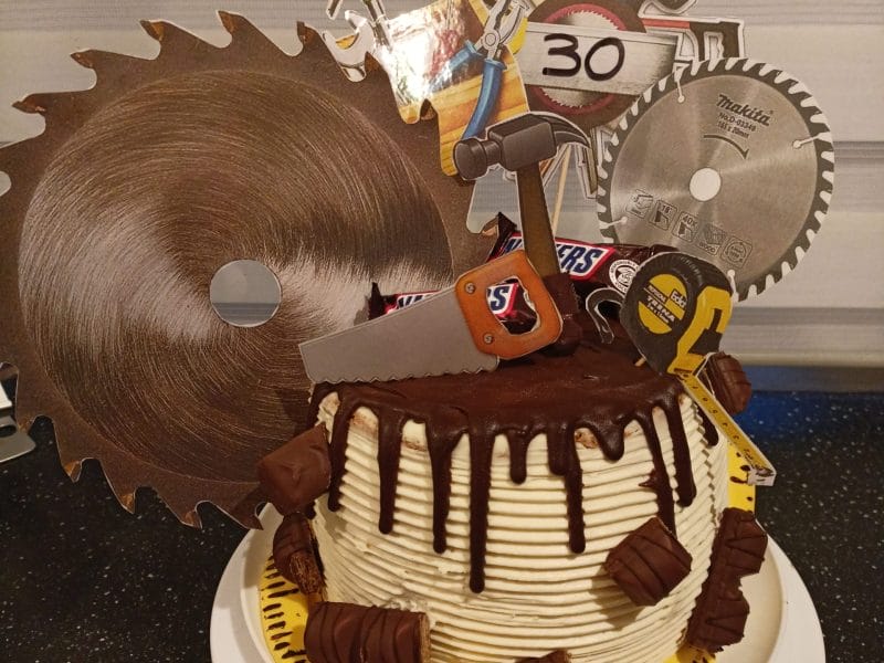 Cliquez pour zoomer ! Layer cake Kinder Bueno Thermomix par AngelNoe
