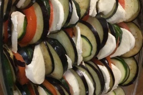 Cliquez pour zoomer ! Tian de légumes et mozarella Thermomix par Colaurine