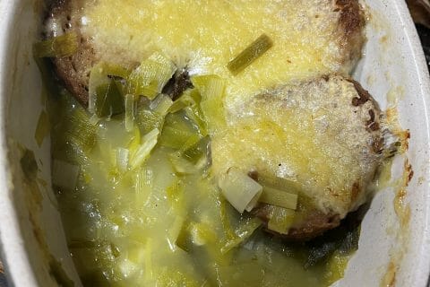 Cliquez pour zoomer ! Soupe de poireaux gratinée Thermomix par Colaurine