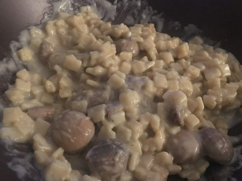 Cliquez pour zoomer ! Risotto de crozets et champignons Thermomix par AnaisF
