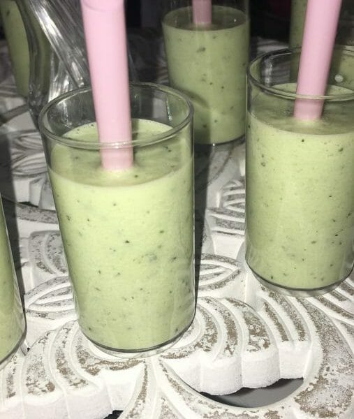 Cliquez pour zoomer ! Soupe froide concombre et menthe Thermomix par Chaima