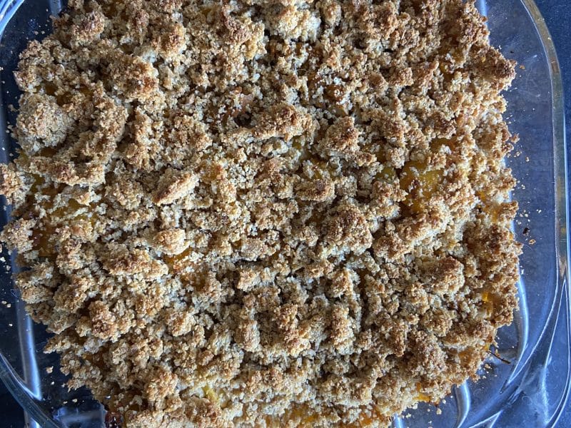 Cliquez pour zoomer ! Crumble de butternut au chorizo Thermomix par Kris