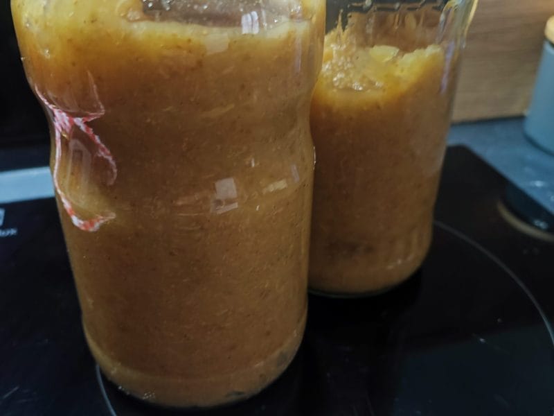 Cliquez pour zoomer ! Compote pommes figues Thermomix par Titi7