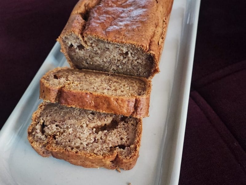 Cliquez pour zoomer ! Banana bread vegan Thermomix par Titi7