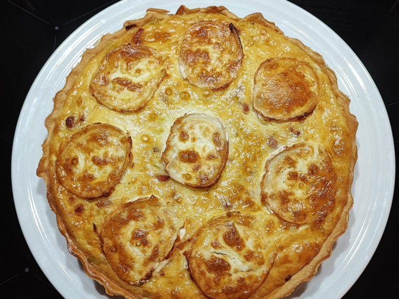 Cliquez pour zoomer ! Flamiche aux poireaux et gorgonzola Thermomix par Titi7
