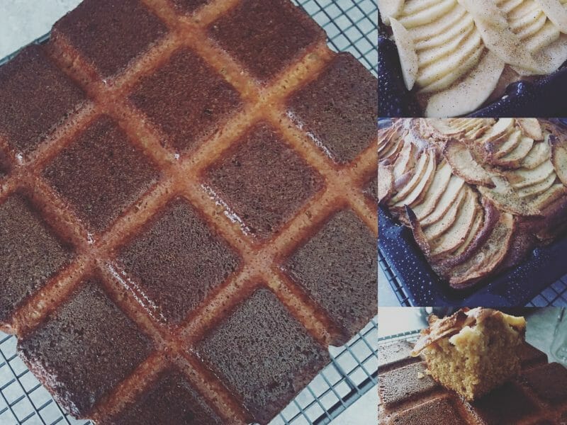 Cliquez pour zoomer ! Gâteau aux pommes et mascarpone Thermomix par Imen