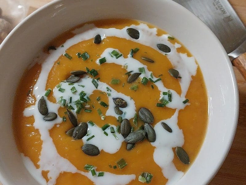 Cliquez pour zoomer ! Velouté de butternut Thermomix par Camille