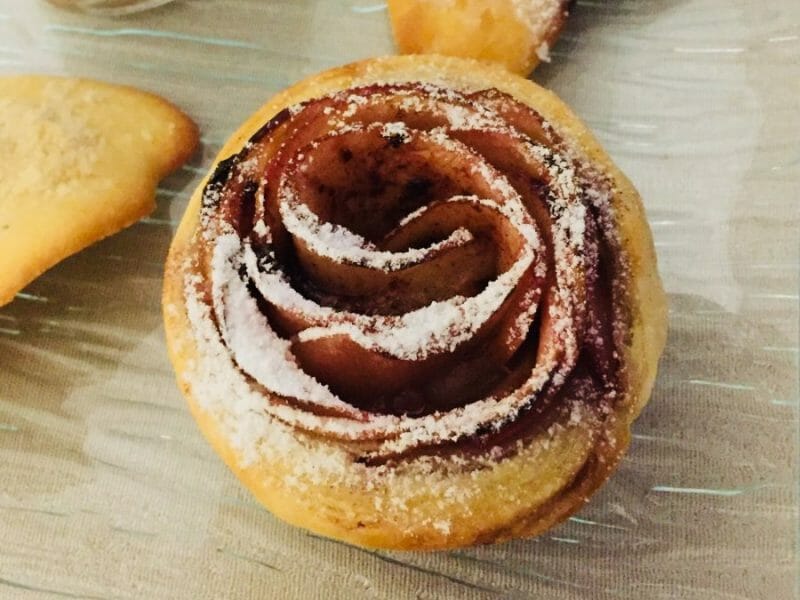 Cliquez pour zoomer ! Roses feuilletées aux pommes Thermomix par MelanieGallina
