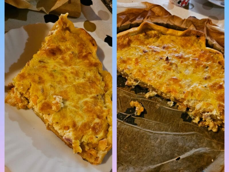 Cliquez pour zoomer ! Tarte courgettes et carottes Thermomix par fannynini_1