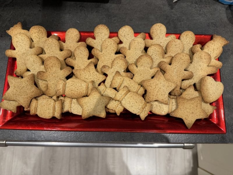 Cliquez pour zoomer ! Sablés miel, vanille et cannelle Thermomix par cocorell