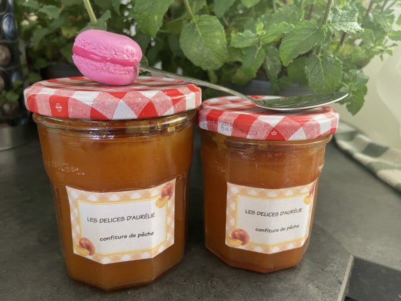 Confiture de pêches au Thermomix - Cookomix
