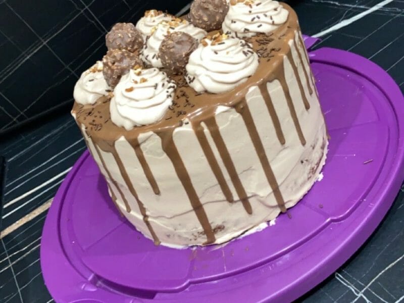 Cliquez pour zoomer ! Layer cake Kinder Bueno Thermomix par floriane_141