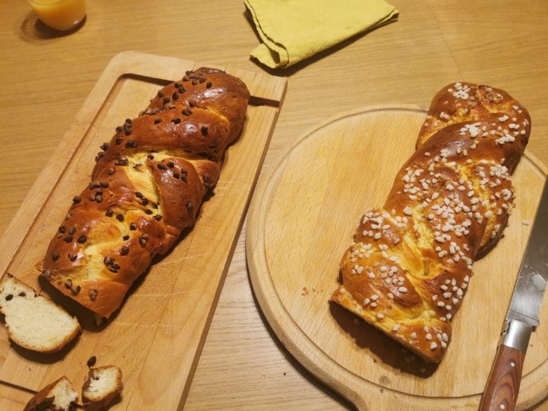 Cliquez pour zoomer ! Brioche tressée à la mie filante Thermomix par Erimika
