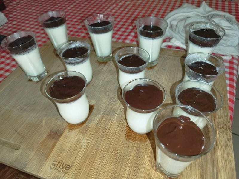 Cliquez pour zoomer ! Panna cotta à la pastille Vichy et sa coque choco-Get 27 Thermomix par michel_95