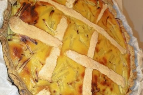 Cliquez pour zoomer ! Tarte à la rhubarbe Thermomix par michel_95