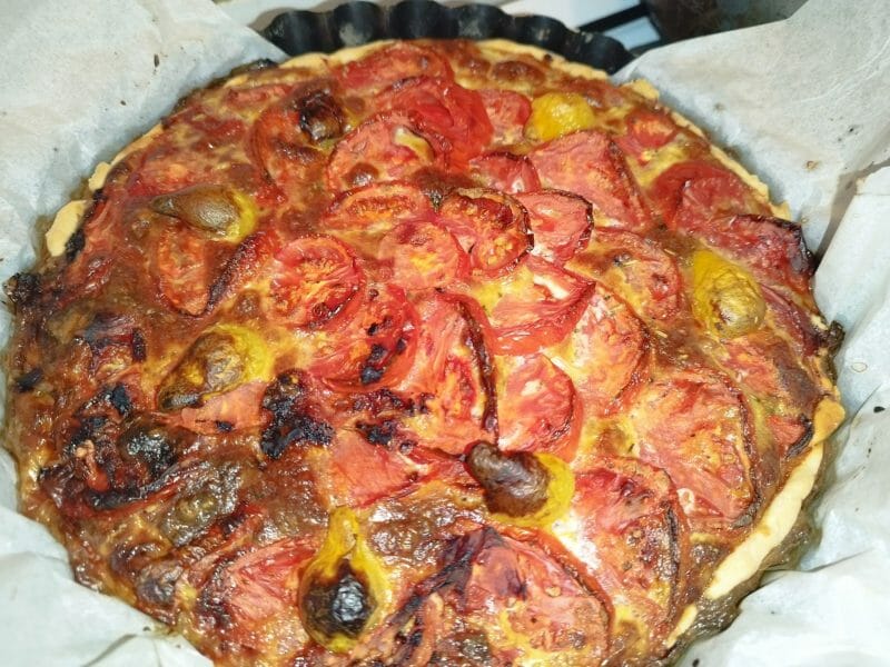 Cliquez pour zoomer ! Quiche au thon et aux noisettes Thermomix par michel_95