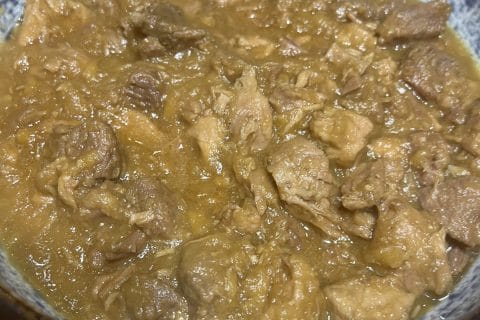 Cliquez pour zoomer ! Porc au caramel Thermomix par Laetitia Kuala Lumpur