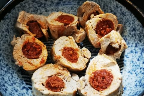 Cliquez pour zoomer ! Filet mignon au chorizo Thermomix par Laetitia Kuala Lumpur