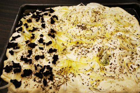 Cliquez pour zoomer ! Focaccia aux oignons Thermomix par Laetitia Kuala Lumpur