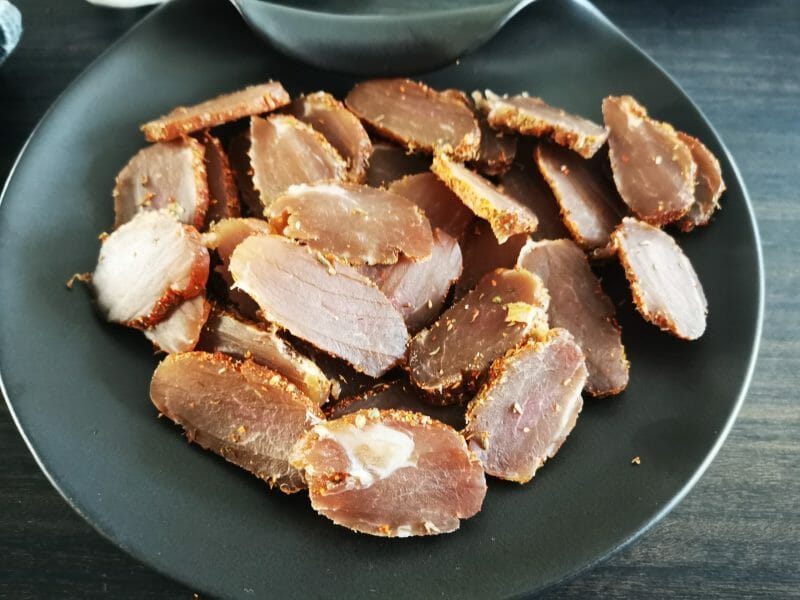 Cliquez pour zoomer ! Filet mignon séché aux herbes Thermomix par Laetitia Kuala Lumpur