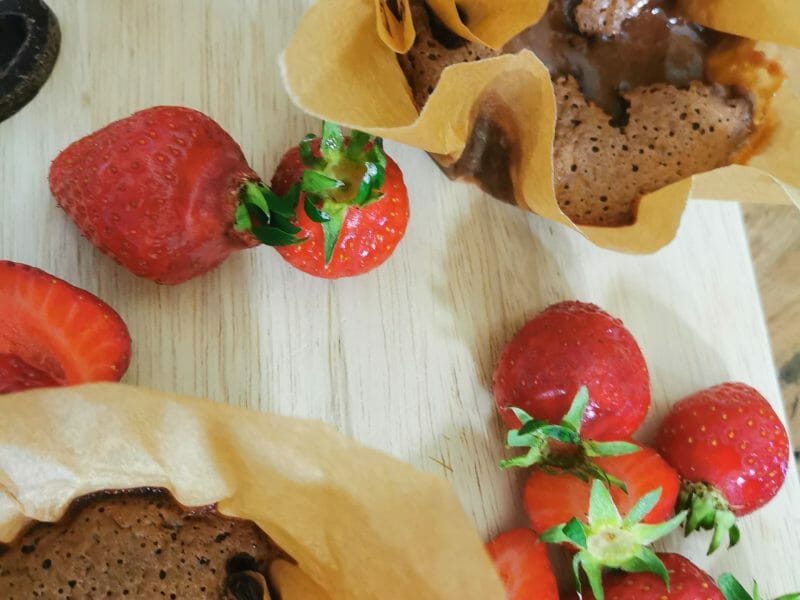 Cliquez pour zoomer ! Moelleux au chocolat cœur fondant Thermomix par Laetitia Kuala Lumpur