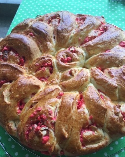 Cliquez pour zoomer ! Brioche aux pralines roses Thermomix par Laetitia Kuala Lumpur