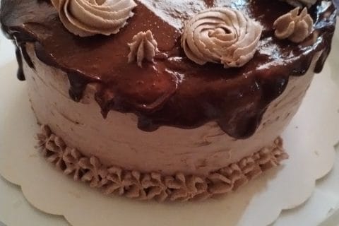 Cliquez pour zoomer ! Layer cake Kinder Bueno Thermomix par lyllass