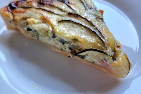 Cliquez pour zoomer ! Tarte courgettes et ricotta Thermomix par poupou74