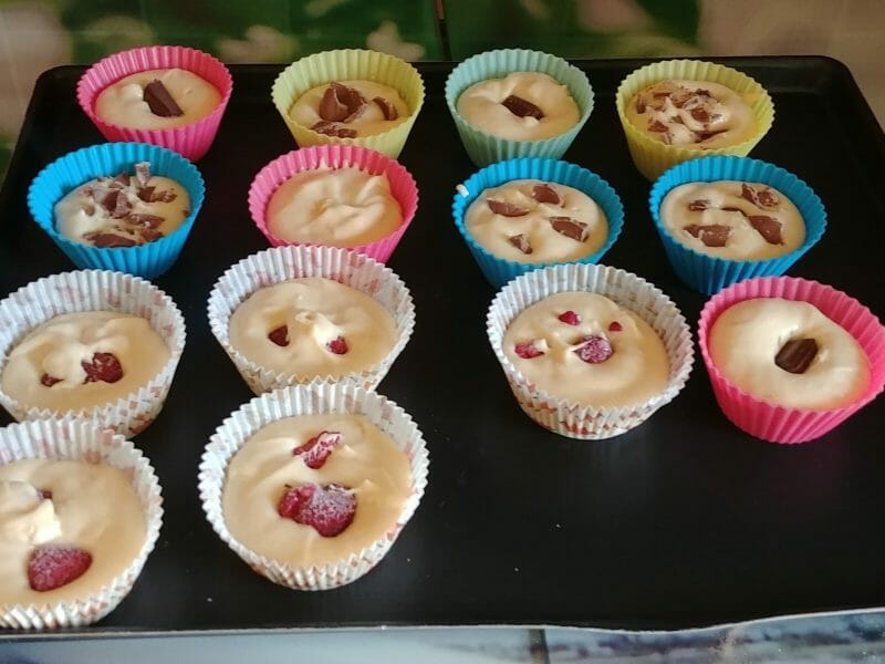 Cliquez pour zoomer ! Cupcakes au nutella Thermomix par doudine16