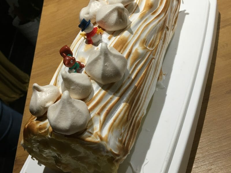 Cliquez pour zoomer ! Bûche au citron meringuée Thermomix par Emilie