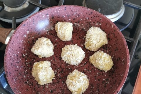 Cliquez pour zoomer ! Boulettes d’aubergines aux pois chiches Thermomix par yatine