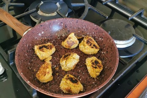 Cliquez pour zoomer ! Boulettes d’aubergines aux pois chiches Thermomix par yatine