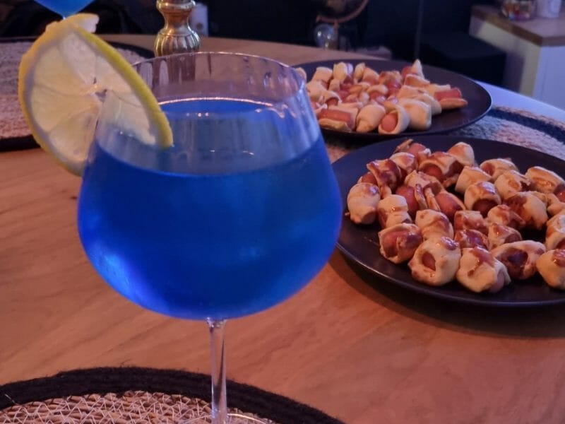 Cliquez pour zoomer ! Cocktail Blue Lagoon Thermomix par nathst34