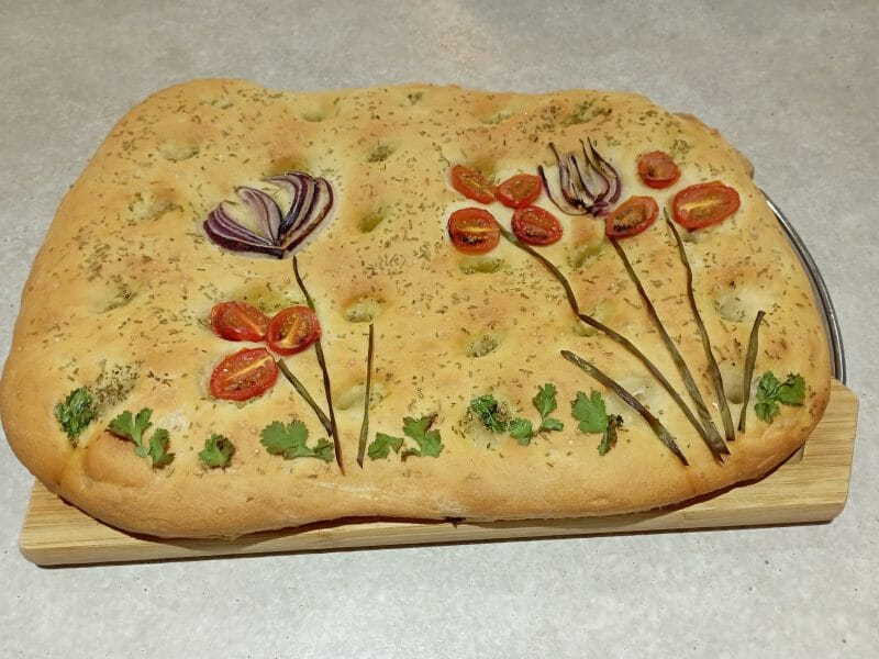 Cliquez pour zoomer ! Focaccia Thermomix par caroline0134