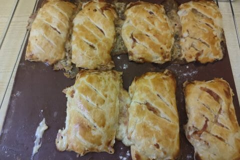 Cliquez pour zoomer ! Friands jambon, champignons et fromage Thermomix par lolo1829