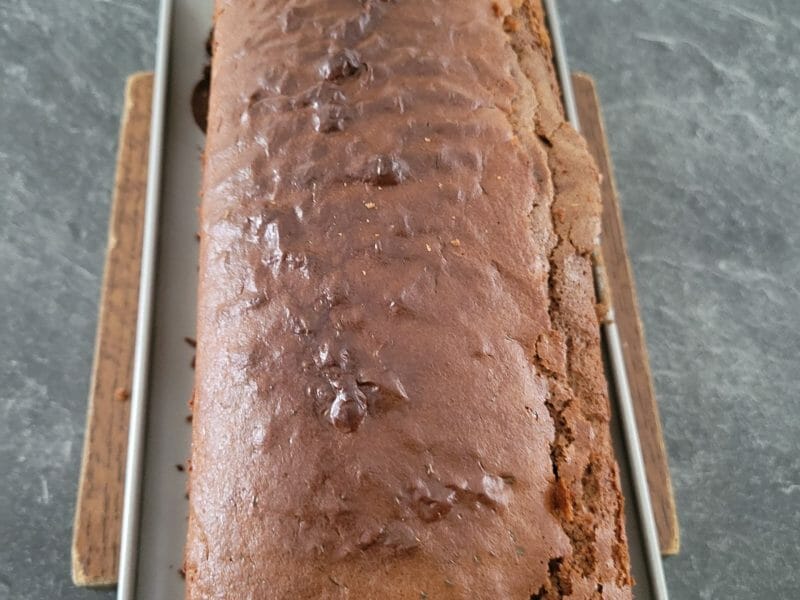 Cliquez pour zoomer ! Cake au chocolat et cranberries Thermomix par sab307