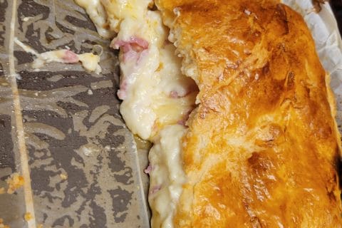 Cliquez pour zoomer ! Tourte lardons et comté Thermomix par sab307