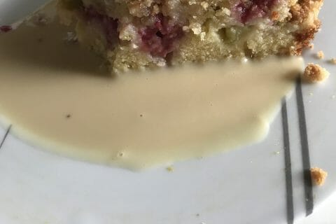 Cliquez pour zoomer ! Crumb cake framboises Thermomix par sulynn