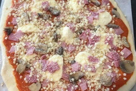 Cliquez pour zoomer ! Pizza Reine au Thermomix