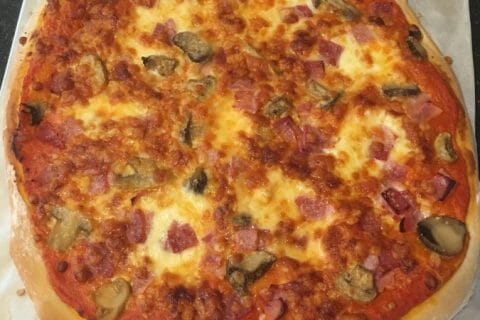 Cliquez pour zoomer ! Pizza Reine au Thermomix
